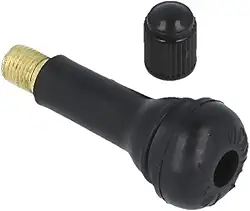 Valvula Para Pneu De Passeio Sem Câmara Tr-414 Com Tampa Para Automoveis