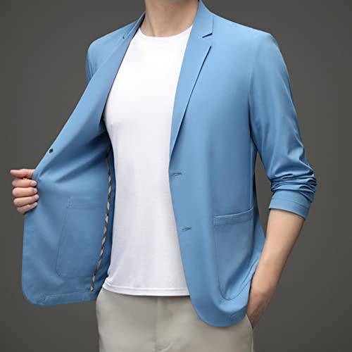 Jaqueta Masculina Masculina s Terno, Moda Leve Terno Masculino, s Esportivos e s Terno para Aniversá
