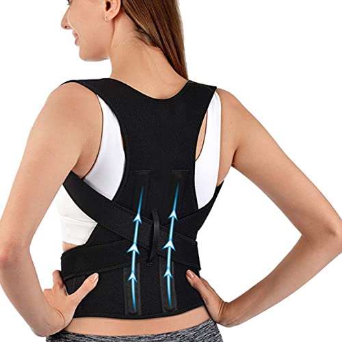 Correcteur de posture réglable pour le haut du dos et soutien de la clavicule