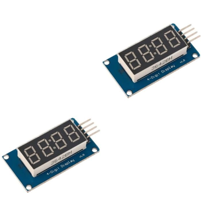 Robocraze 4-digit display with Tm1637 Clock Display Module (Pack of 2) (B0D95TYTSV) Amazon Price History, Amazon Price Tracker