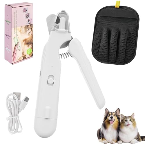 HBSFBH Coupe-Ongles pour Chat, Tondeuse à Ongles pour Animaux domestiques, Cat Nail Clippers, Coupe Griffes Chat Professionnels avec Lime à Ongle, pour Les Animaux De Petite Et Moyenne