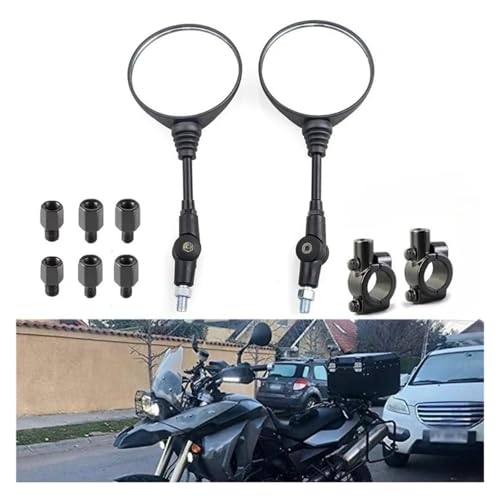 Espejos retrovisores moto plegables M10 compatibles con CRF1100L y XL750 3