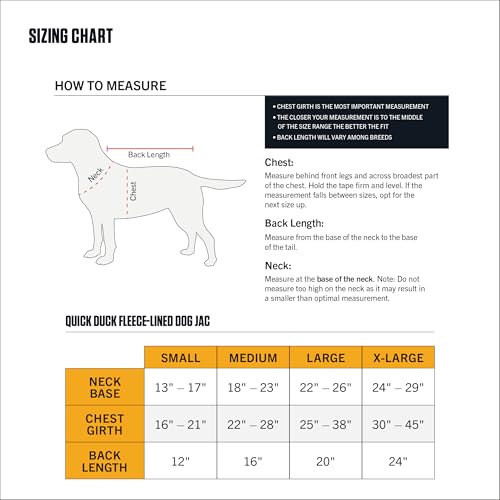 Carhartt Quick Duck Jac Hundeweste, wasserabweisend, Segeltuch, Braun, Größe L