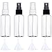 Produktbild Reiseflaschen, leer, transparenter Zerstäuber für Zuhause, feiner Nebel, Kosmetik, Sprühflaschen, 4er-Pack, 30 ml