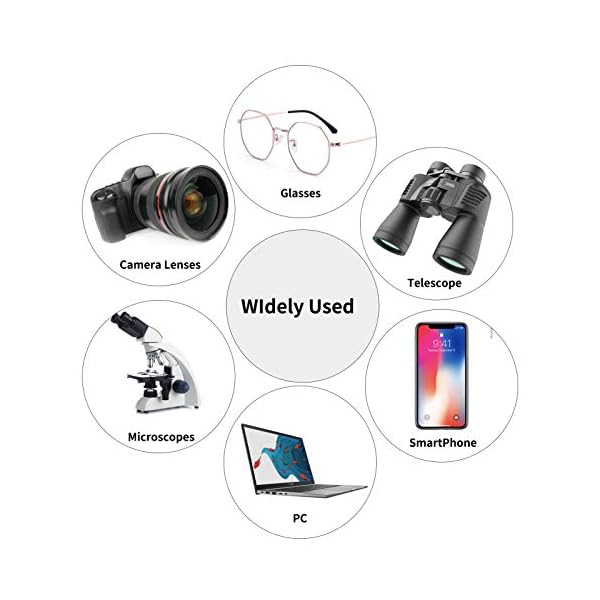 KuuZuse Professional DSLR-Kamerareinigungsset mit APS-C Reinigungstupfern, Mikrofasertüchern, Linsenreinigungsstift, für… – Bild 7