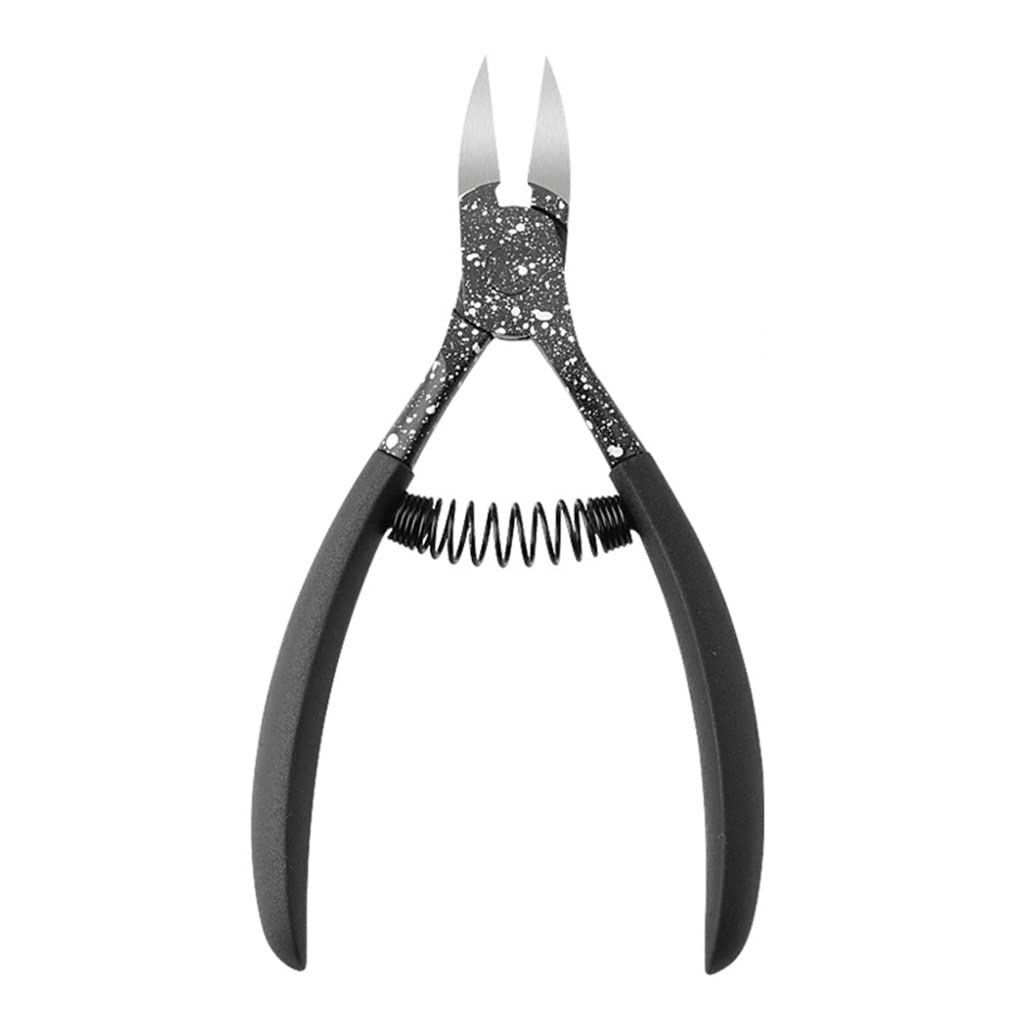 Toenail incarnant ongle art cuticule pince pince tondeuse coupe coupe manucure pincer outil pompe mordu morte peau dissolvant(D)