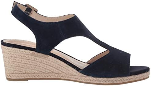 Bandolino Women's Natasha Espadrille Wedge Sandal, Navy, 8 | Image 5