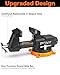 PONY 4 Inch Heavy Duty Bench Vise 4400LBS Clamping Force, Pro Workshop Workbench Vise with 360-Degree Rotatable Base and Anvil, 4-Inch Jaw Opening and Width for Woodworking, Drilling, Pipe Cutting