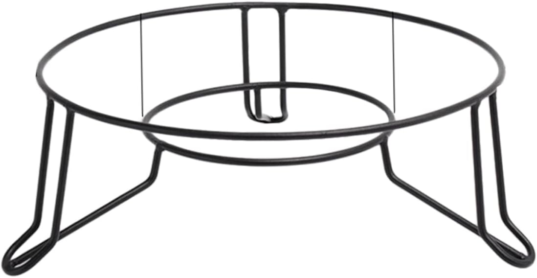Round Pot Holder Steam Rack Metal Pot Stand Non-Slip Kitchen Storage Burner Organizer
