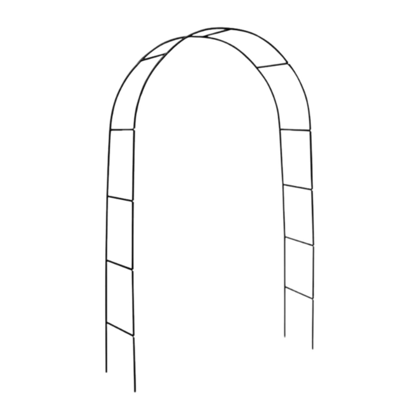 Arche de jardin en métal pour embellir vos fêtes et décors de Noël