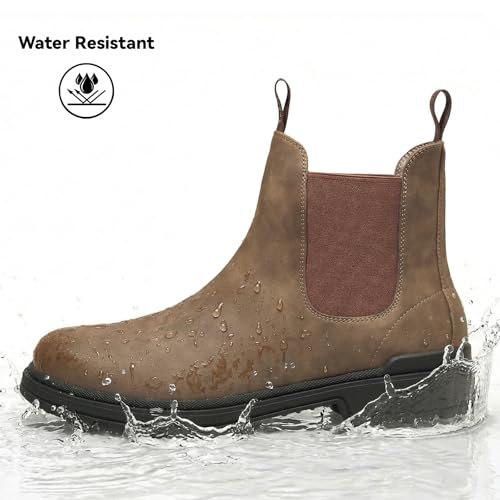 Image of Cestfini Mens Slip On Chelsea Boots
