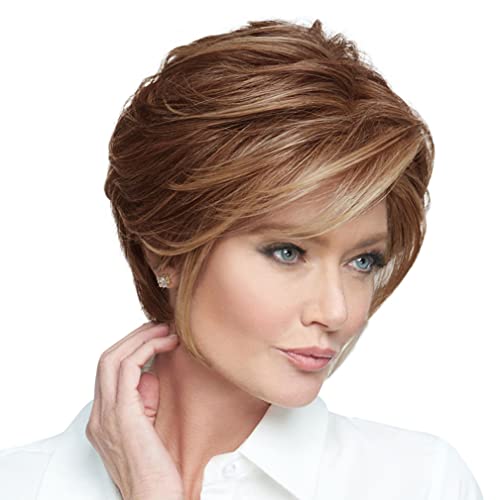 Raquel Welch Women's Face-Framing Short Blonde Wig, GO TO STYLE