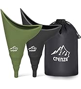 Rquite Female Urination Device, Female Urinal Silicone Funnel Urine Cups Portable Urinal Standing...