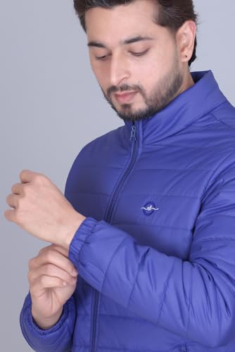 Image of RARE TIMES Men Puffer Jacket | Padded Jacket | Quilted Jacket | Trendy Winter Full Sleeve with Zipper Pocket Jacket (Pack of 1)
