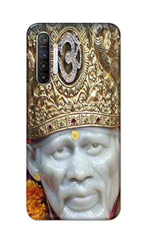 Image of PRINTFIDAA Sai Baba Lord Shiridi Great God Hinduism Hindu Religious Printed Designer Hard Case for Realme XT /Realme X2 Back Cover -(e) RPM1005