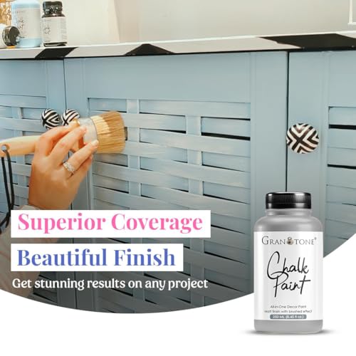 Image of GRANOTONE Chalk Paint Aviator Grey 500 ml Matte Finish
