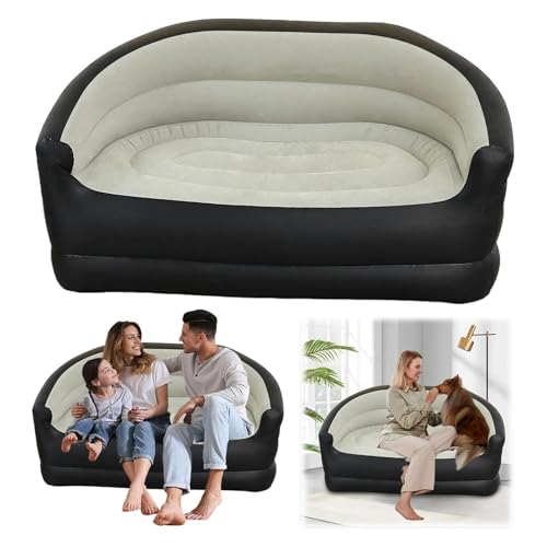 Sofá inflable para evitar la falta de espacio con sillón lounge convertible 8