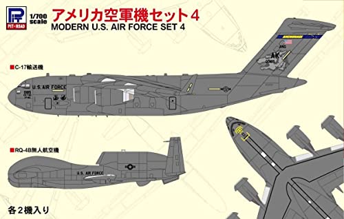 Maquette US Air Force Aircraft Set 4 Pit Road S58 1/700 avion militaire miniature
