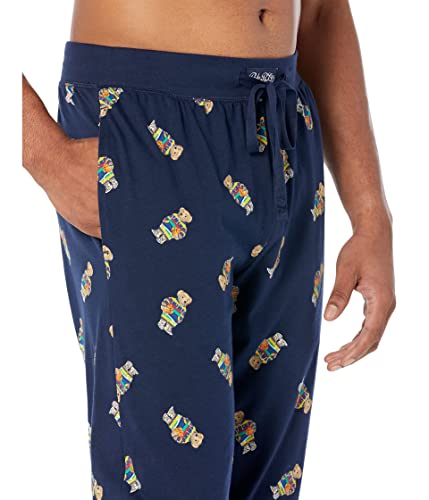 Image of POLO RALPH LAUREN Rib Waistband Knit Sleepwear Joggers