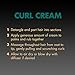My Black is Beautiful Curl Cream, Sulfate Free, for Curly and Coily Hair with Coconut Oil, Honey and Turmeric, 7.6 fl oz