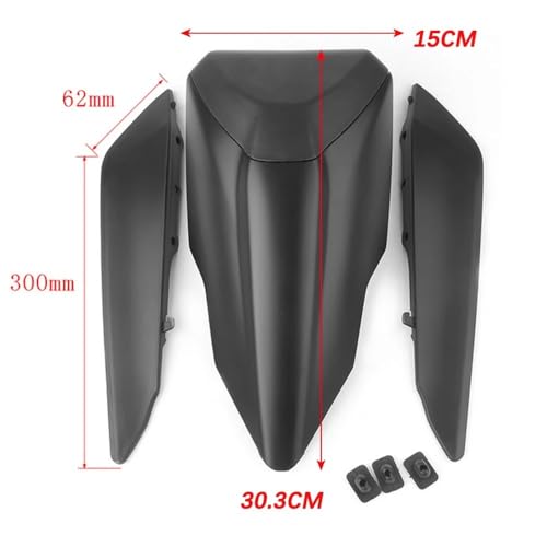 Couvercle arrière de siège passager moto Panigale solution solo rigide