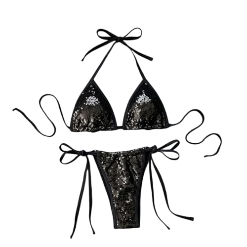Haut de bikini push-up et tanga taille haute pour galber la silhouette avec élégance