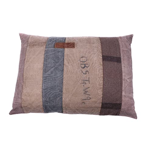 Funda Lex & Max de lona para colchón de perro 100x70 cm cama rectangular 2