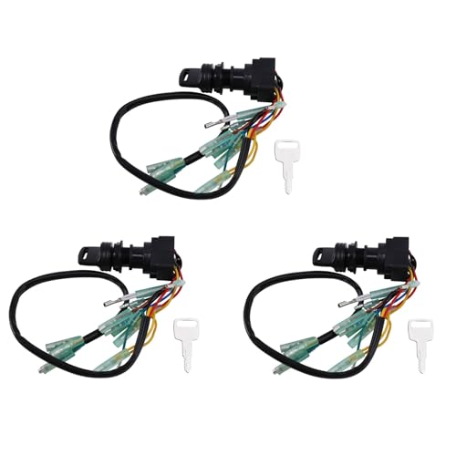 Cle de commutateur d'allumage 703-82510-43-00 pour moteur hors-bord et boîtier de commande