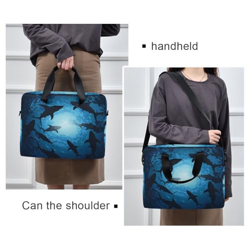 Funda para portátil con correa para hombro de 15.6 pulgadas miniatura 2