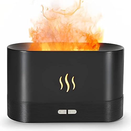 Depulat Flame Air Diffuser,Humidifier,Portable-Noiseless Aroma Diffuser for Home,Office or Yoga Essential Oil...
