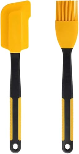 DOITOOL raspador de mantequilla espátula de silicona espátula de silicona cepillo de hilvanado espatulas de reposteria espátula de goma cepillo