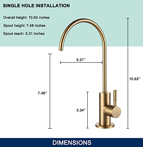 ESOW Wasser aus der spüle in der küche, wasser aus der leck - Oder wasserfilteranlage, kein lufttank, Sandra 304 slain