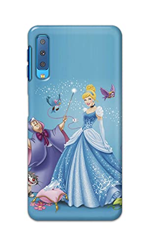 Image of Famous Cartoon Lady Character Hard Back Case Cover for Samsung Galaxy A7 (2018), SM-A750F /DS, SM-A750G, SM-A750FN /DS Back Cover -(J5) VNS2224