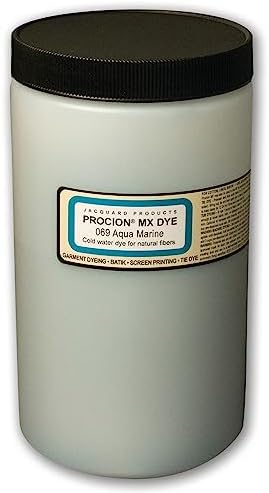 Jacquard Procion Mx Dye - Undisputed King of Tie Dye Powder - Bright Blue - 1 Lb - Cold Water Fiber Reactive Dye Made in USA