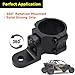 2Pcs 360° Adjustable Car Mount Bracket for UTV ATV RZR 4WD LED Whip Light Bar 1.75