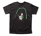 Kiss Peter Criss Face Paint Print Men's Classic Cotton Shirt