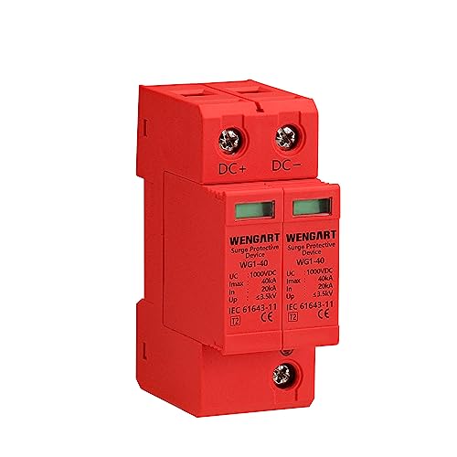 Dispositif de protection contre les surtensions foudre 40kA Wengart pour rail DIN 36mm