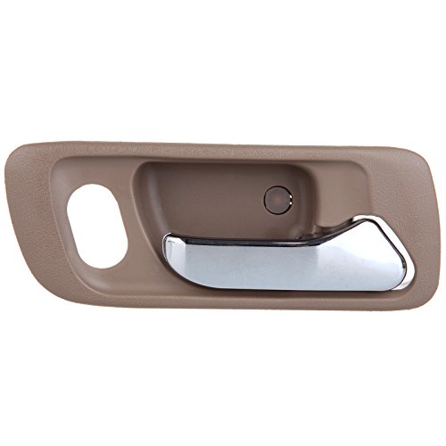 Lujuntec Interior Door Handle,Front Door Handle Passenger Right Side,Replacement For 1998-2002 For Honda For Accord,1Pcs Beige Handle Replace 72620S84A01Zc #TOP26