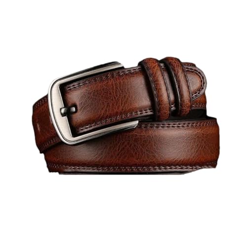 YTR6TW Men's Leather Belts Male Business Waistband Belt Adults Accessories Jeans Belts