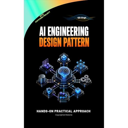 AI Engineering Design Pattern Audiolibro Por Ajit Singh arte de portada