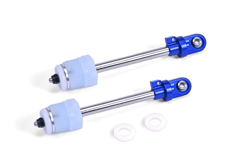 4140 Medium Carbon Steel + Aluminium 7075 Shock Absorber Shaft Core Kit For GPM Optional & Original Traxxas 1:5 X Maxx 6S / X Maxx 8S Shock Absorbers - Blue