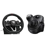 Volant de Course Overdrive Conçu pour XBox Series X/S & Logitech G Driving Force Levier de Vitesse pour Volant de Course G923, G29 et G920, Enclenchement de la Marche Arrière par Pression, Noir