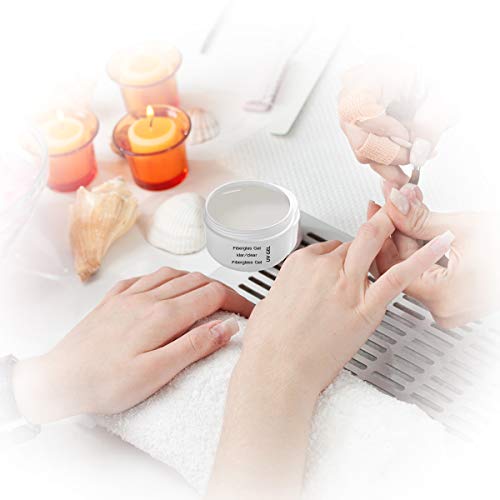 2 x 30 ml UV Fiberglas Gel Klar Premium Line – Finishgel Aufbaugel Haftgel – Shine Top Coat – Transparent - 1-Phasengel – Bild 8