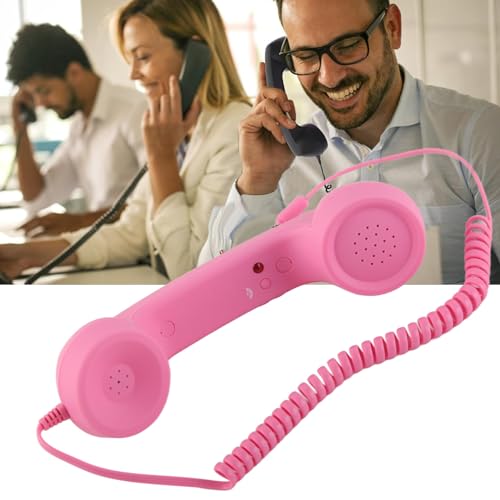 Auricular de teléfono retro para evitar radiación y calores en la oreja 4
