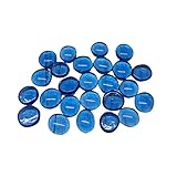  Carrelages En Verre Carreaux de mosaïque en verre transparent 100g perles plates rondes for l\'artisanat d\'art pierres de verre décoratives for la fabrication de mosaïque Mosaique Carrelage (Color : C