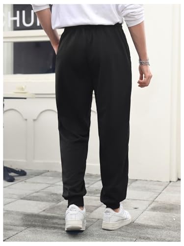 SHENHE Men's Graphic Drawstring Jogger Track Pants Loose Athletic Sports Sweatpants Streetwear2