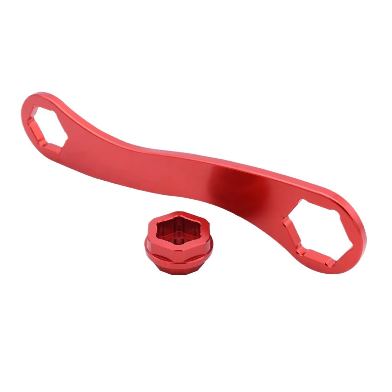 Zxhozdm Red Wrench For For Te Fe 250 300 Fc Tc Fx Tx 125-701 2014-2023 Front Rear Axle Removal Tool For 390 For Duke 690 790 890(Red Wrench)