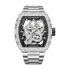 Crystal Diamond Bezel-Silver