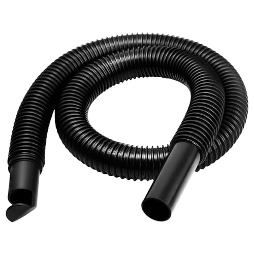 Wet/Dry Vacuum Hose Replacement for Shop-Vac 9196300-1.25 x 4 Ft Flexible Vinyl Hose Heavy Duty Universal Suction Hose for Workshop & Home Cleaning