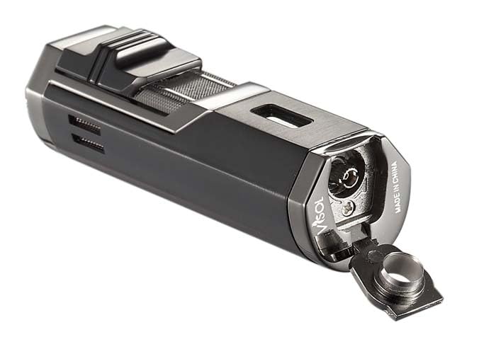 Encendedor Visol Andes Triple Torch con Punch integrado miniatura 6